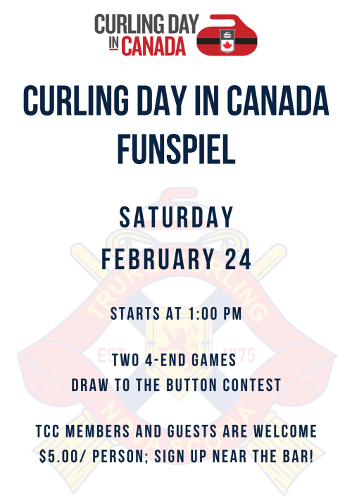 Curling Day in Canada Poster 2024