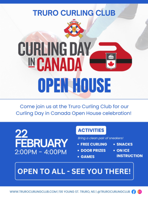 curling day in canada open house