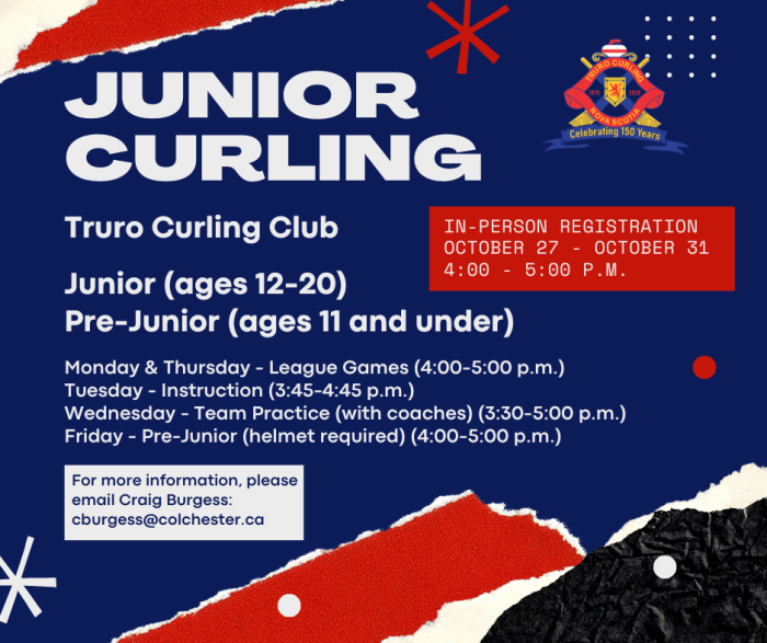 Junior Curling Poster