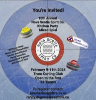 10th Annual Nova Scotia Spirit Co. Kitchen Party Mixed Spiel